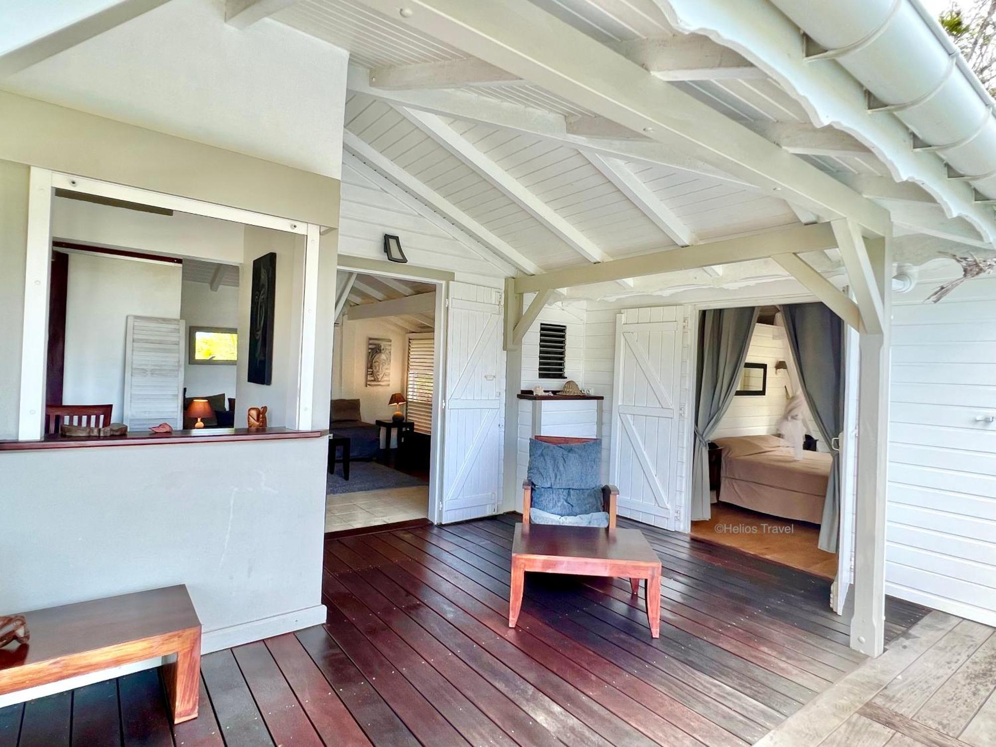 Villa Corali, vue mer, piscine, Pointe Batterie Deshaies Esterno foto